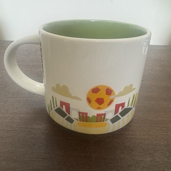 NEW Starbucks Italy You Are Here YAH Boxed Coffee Mug 14 0z 2023 Italian Soccer - Picture 6 of 13